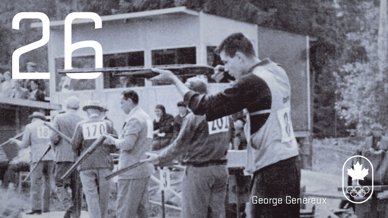 Day 26 - George Genereux: Helsinki 1952, shooting (gold)