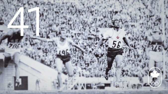 Day 41 - Harry Jerome: Tokyo 1964, athletics (bronze)