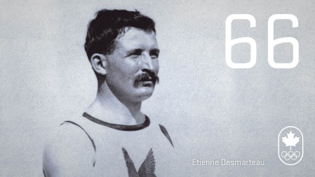 Day 66 - Etienne Desmarteau: St.Louis 1904, athletics (gold)