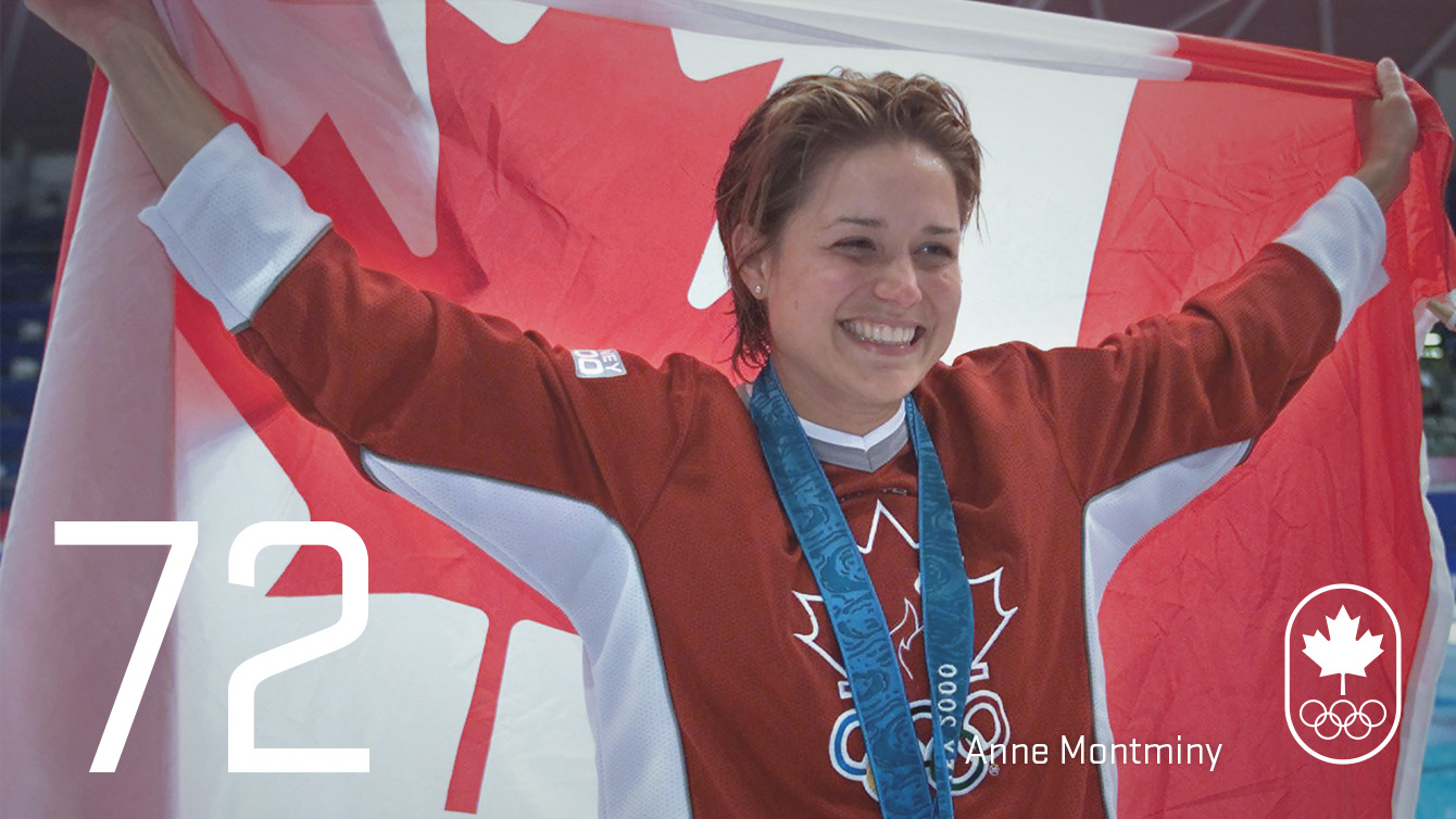 Day 72 - Anne Montminy: Sydney 2000, diving (bronze)