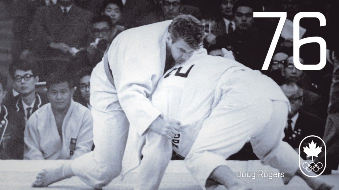 Day 76 - Doug Rogers: Tokyo 1964, judo (silver)