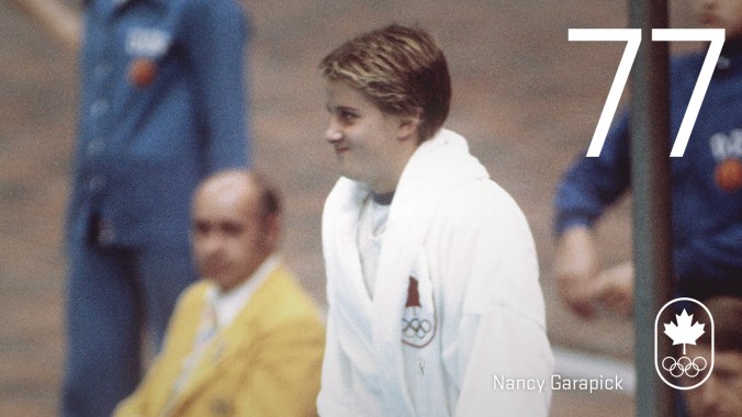 Day 77 - Nancy Garapick: Montreal 1976, swimming (bronze)