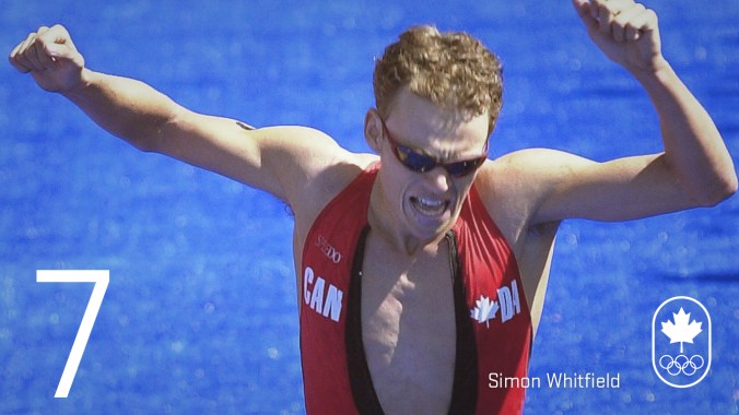 Day 7 - Simon Whitfield: Sydney 2000, triathlon (gold)