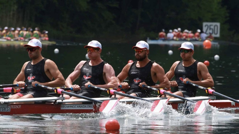 Canada qualifies men's quad sculls for Olympic rowing at Rio Team