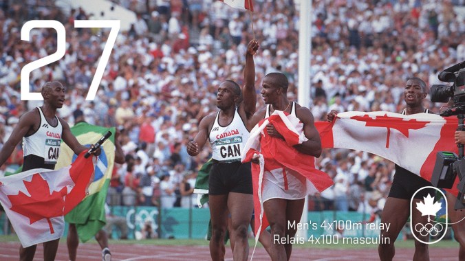 Day 27 - Men's 4x100m relay: Atlanta 1996, athletics (gold)