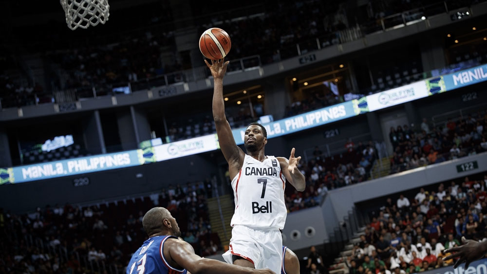 Melvin Ejim led Canada in scoring in the Olympic qualifier against France on July 10, 2016. Canada lost 83-74 as France advanced to Rio 2016 (Photo: FIBA). 