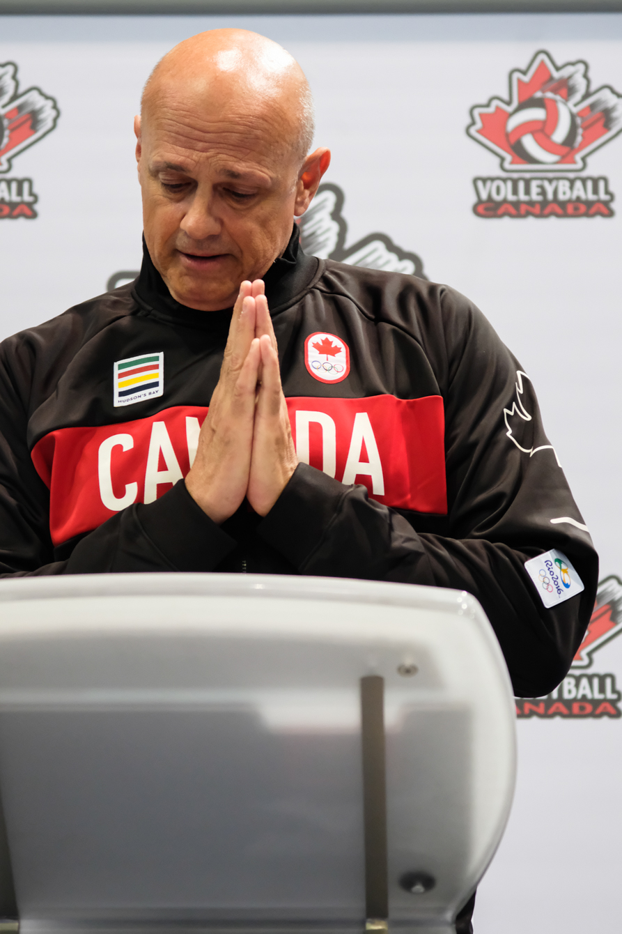 Glenn Hoag thanking the team for all their hard work on July 22, 2016.(Thomas Skrlj/COC)