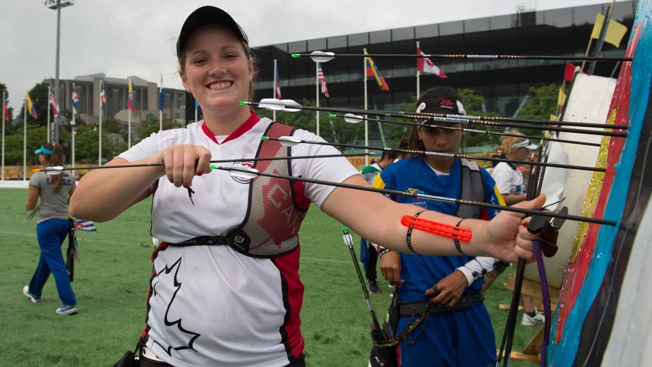 Georcy-Stephanie Thiffeault Picard at TO2015 Pan Am Games. 