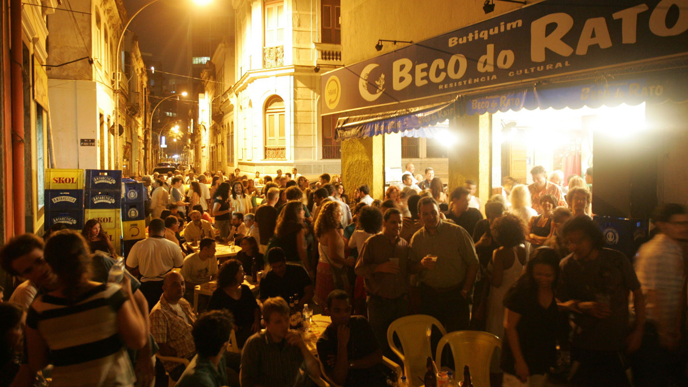 Lapa nightlife, Rio de Janeiro, Brazil