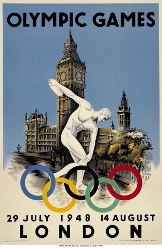 London 1948 official poster / Photo via The Olympic Museum