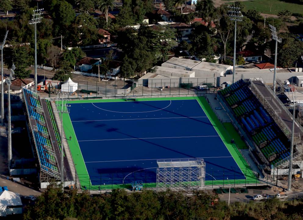 Olympic Hockey Centre will host the world's top field hockey teams ahead at the Games in August. (Photo: Rio 2016)