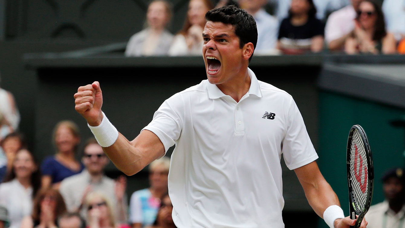 Raonic reaches Wimbledon final with semifinal win over Federer - Team  Canada - Official Olympic Team Website
