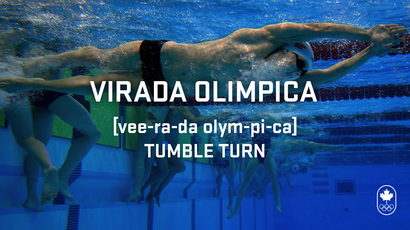 Carioca Crash Course, swimming edition, tumble turn (virada olímpica)