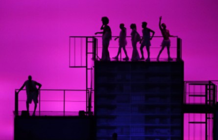 Rio Olympics Opening Ceremony Performers dance during the opening ceremony for the 2016 Summer Olympics in Rio de Janeiro, Brazil, Friday, Aug. 5, 2016. (AP Photo/Charlie Riedel)