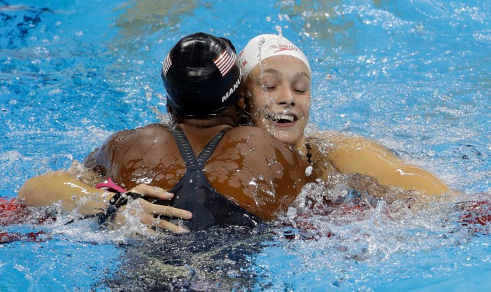 Rio 2016: Penny Oleksiak 100m freestyle Rio 2016: Penny Oleksiak 100m freestyle