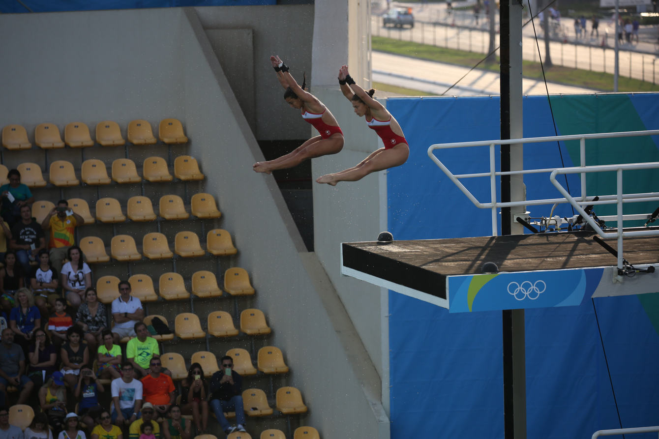 RIO 2016 Diving 10m Platform Synchronised Benfeito/Filion Team