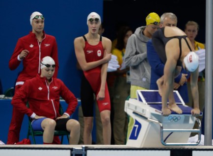 Rio 2016: 200m freestyle relay - Taylor Ruck, Brittany MacLean, Katerine Savard and Penny Oleksiak Rio 2016: 200m freestyle relay - Taylor Ruck, Brittany MacLean, Katerine Savard and Penny Oleksiak