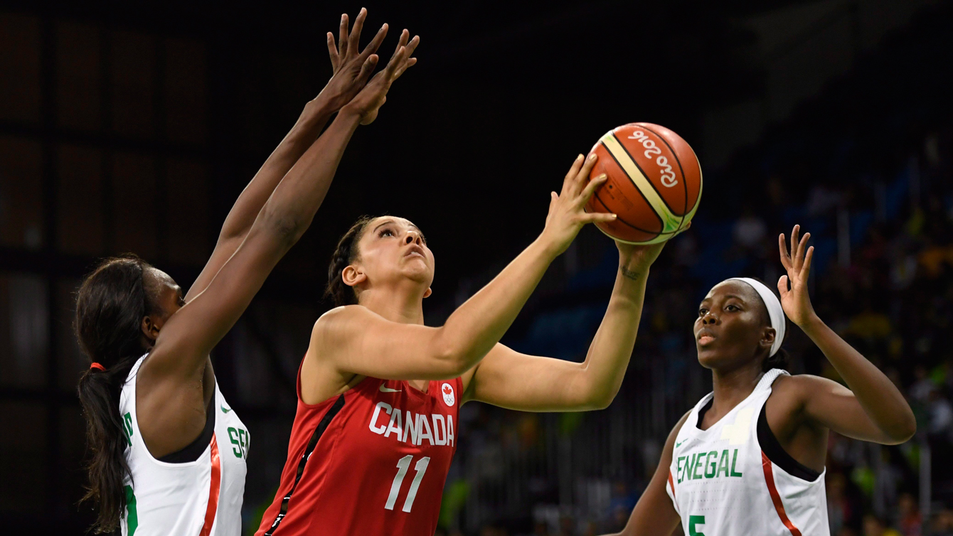 Canada stays perfect in Olympic basketball with win over ...