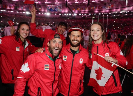 Rio 2016 closing ceremony Team Canada (COC/Jason Ransom)