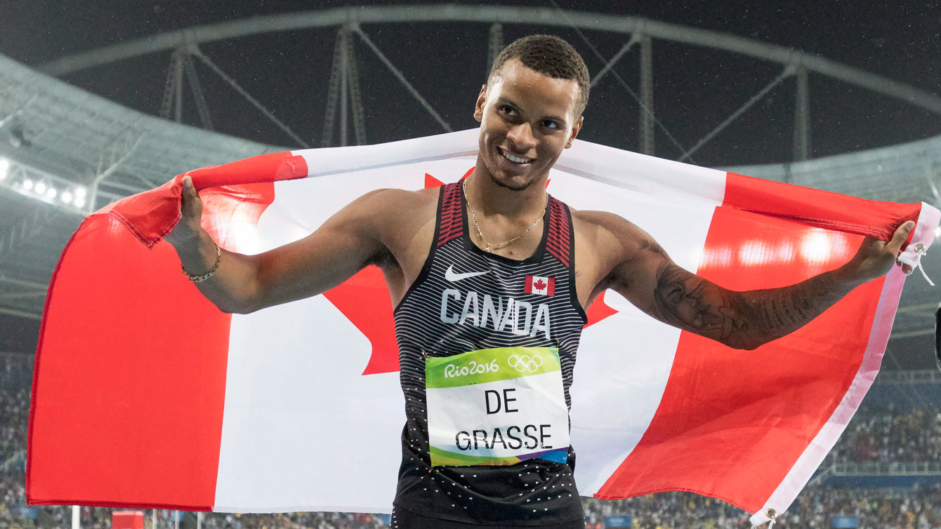 De Grasse doubles up on Olympic sprint medals with Rio 200 metre silver De Grasse doubles up on Olympic sprint medals with Rio 200 metre silver
