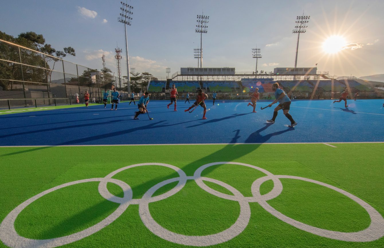 Team Canada in a friendly match against New Zealand at the Olympic games in Rio de Janeiro, Brazil, Monday, August 1, 2016. COC Photo by Jason Ransom