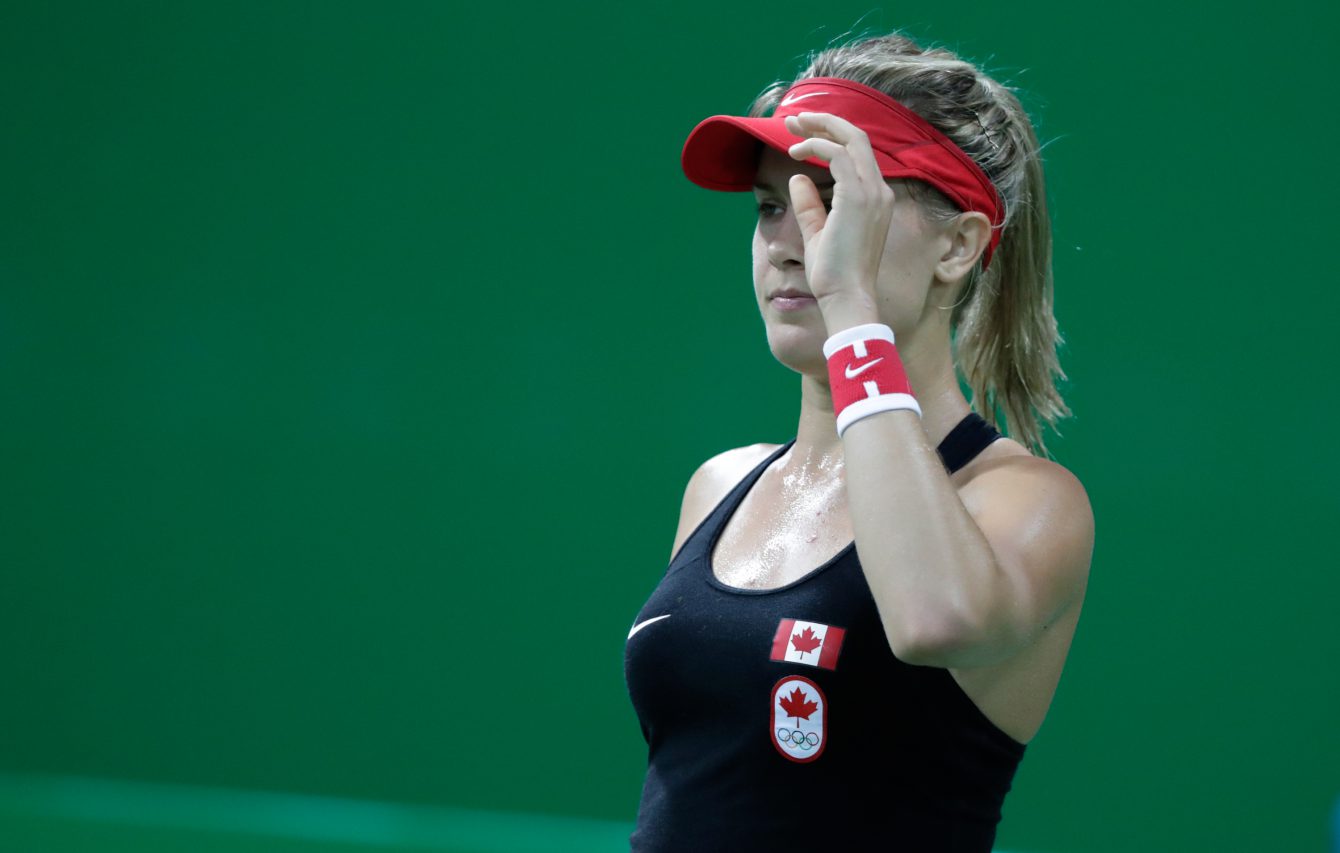 Eugenie Bouchard, Rio 2016. August 6, 2016. COC Photo/Jason Ransom