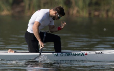 Rio 2016: Mark Oldershaw Canada's Mark Oldershaw reacts after not making the final in the Men's Canoe Single 1000m at the Olympic games in Rio de Janeiro, Brazil, Monday, August 15, 2016. COC Photo/Jason Ransom