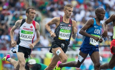 Rio 2016: Matthew Hughes Matt Hughes running
