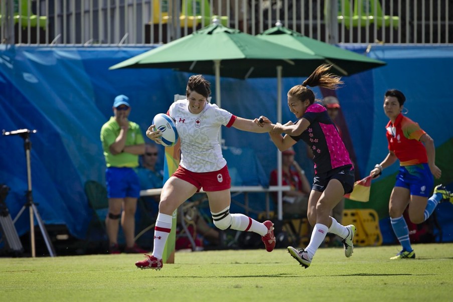 Rugby Prelims. CAN vs. JPN August 6, 2016. COC Photo/Paige Stewart
