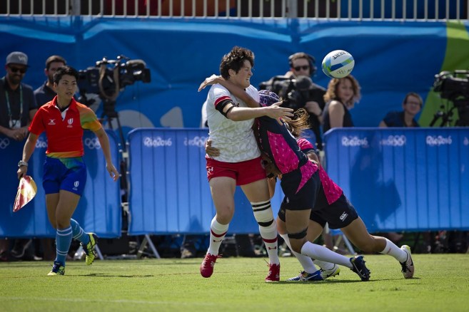 Rugby Prelims. CAN vs. JPN August 6, 2016. COC Photo/Paige Stewart