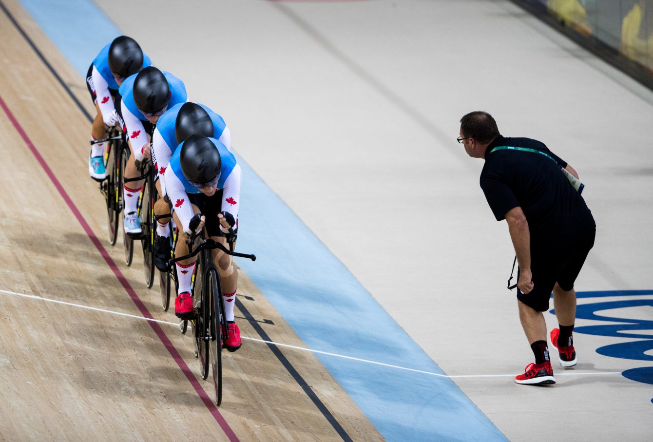 team pursuit cycling