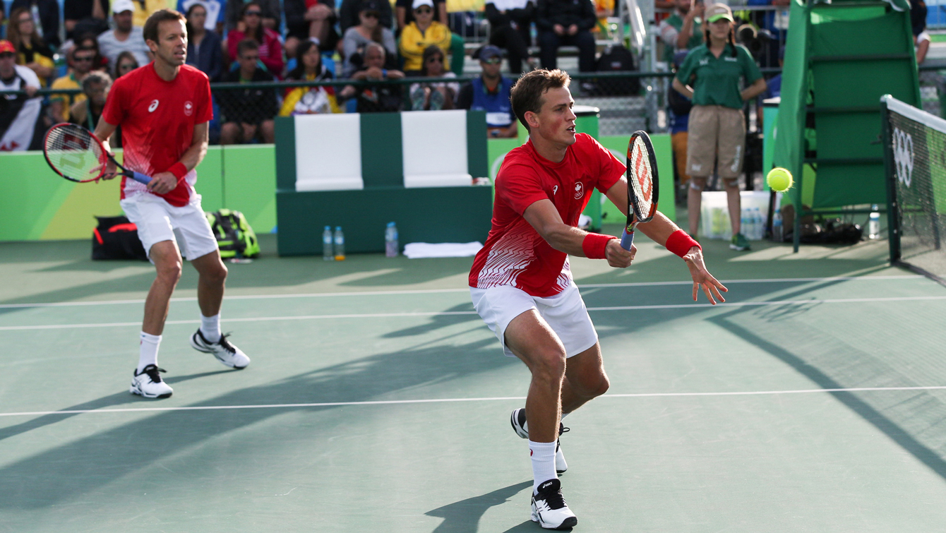Rio 2016: Vasek Pospisil and Daniel Nestor, tennis