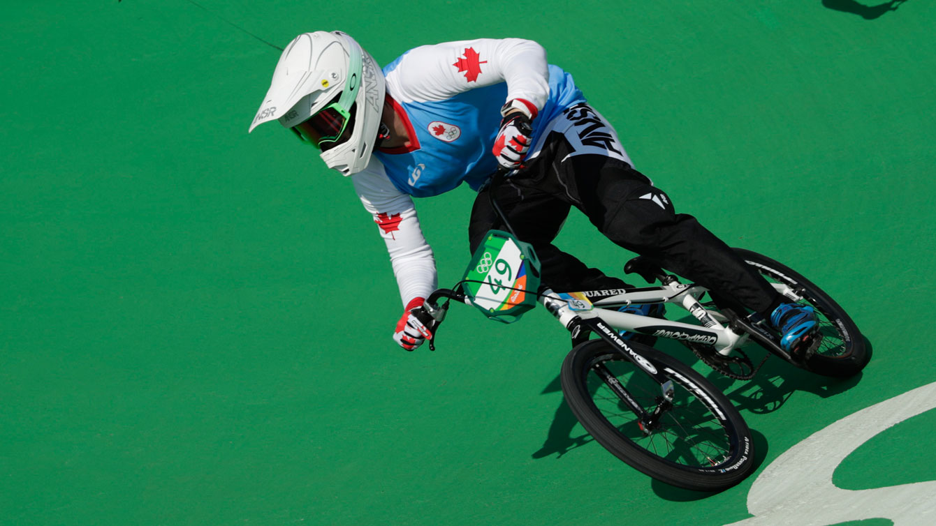 Rio 2016: Tory Nyhaug (BMX)