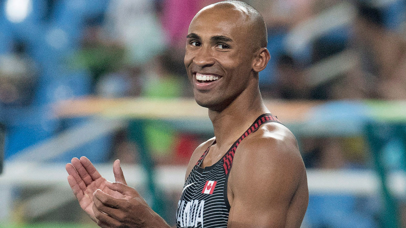 Damian Warner during Olympic decahlon on August 17, 2016 in Rio de Janeiro. 