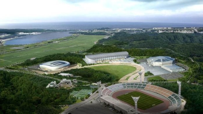 Gangneung Olympic Park Gangneung Olympic Park. (Photo: PyeongChang 2018)