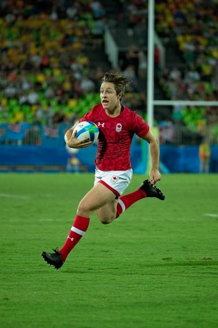 Ghislaine Landry Rio 2016 Ghislaine Landry in action at Rio 2016 (Photo: Paige Stewart).