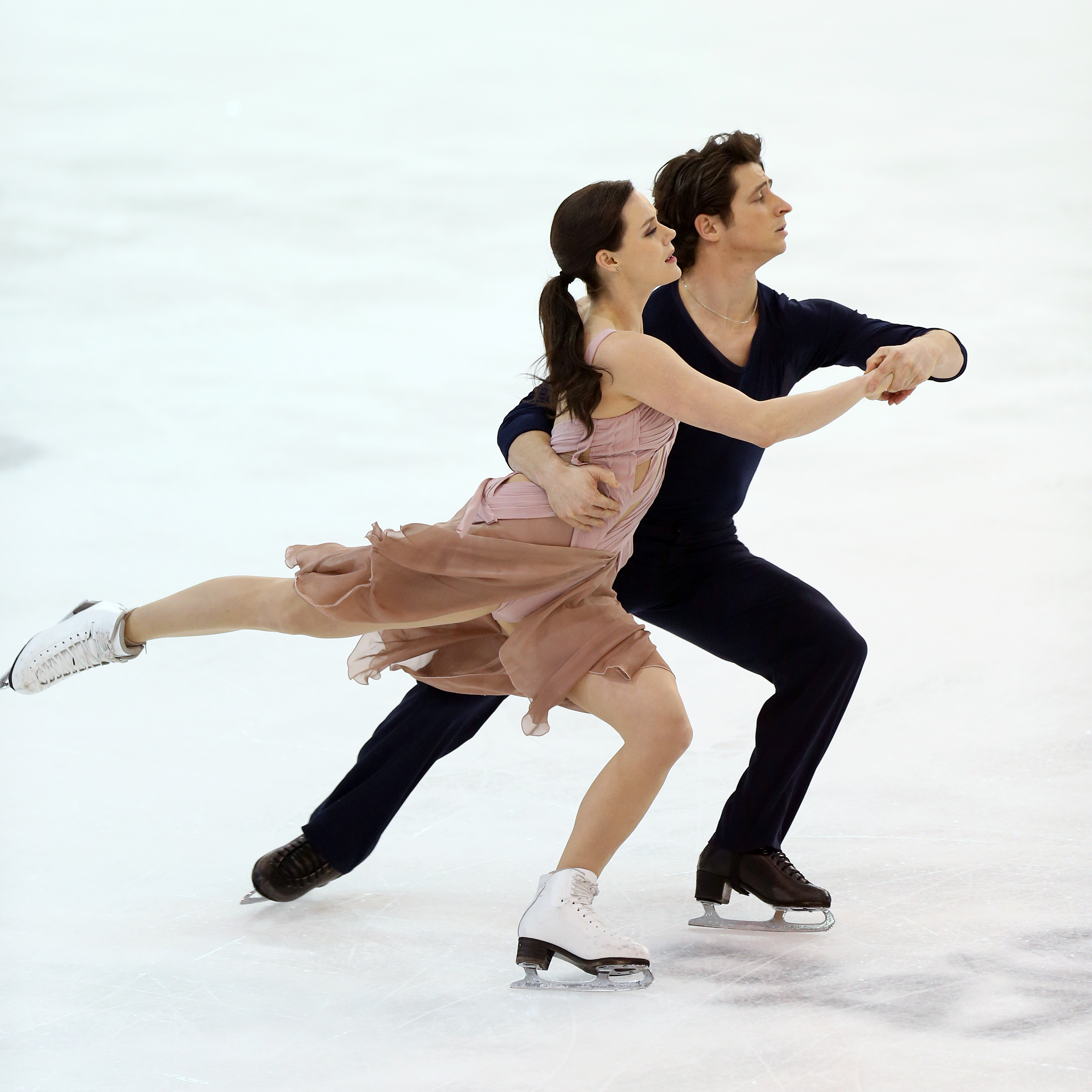 Tessa Virtue and Scott Moir in the free dance at the Canadian Tire National Skating Championships, January, 21, 2017 PHOTO: Greg Kolz