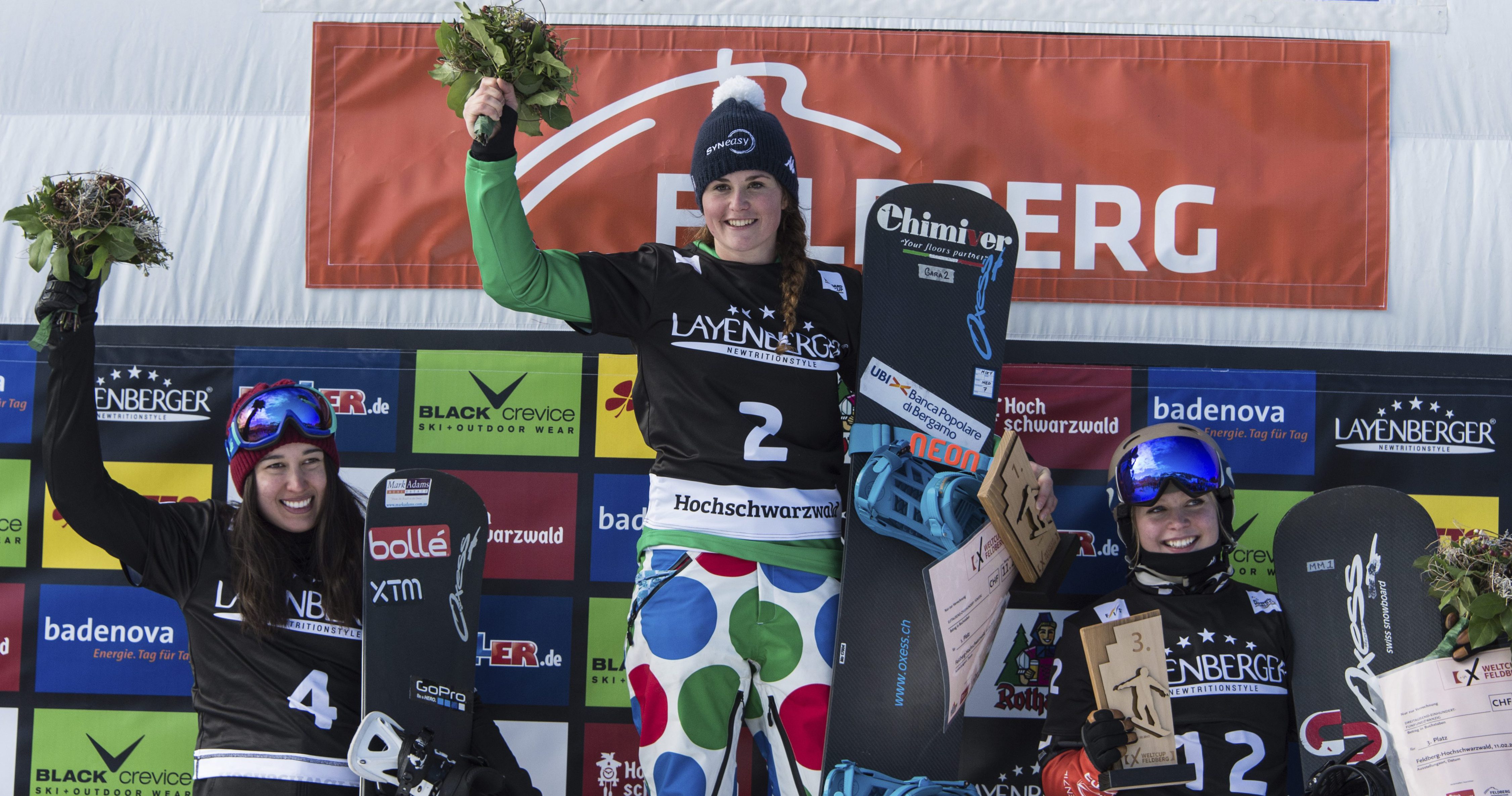 Snowboard cross bronze for World Cup O'Dine Team Canada