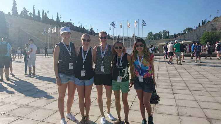 2016 Young Participants visit Panathenaic Stadium in Greece.