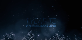 1 year to Pyeong Chang graphic