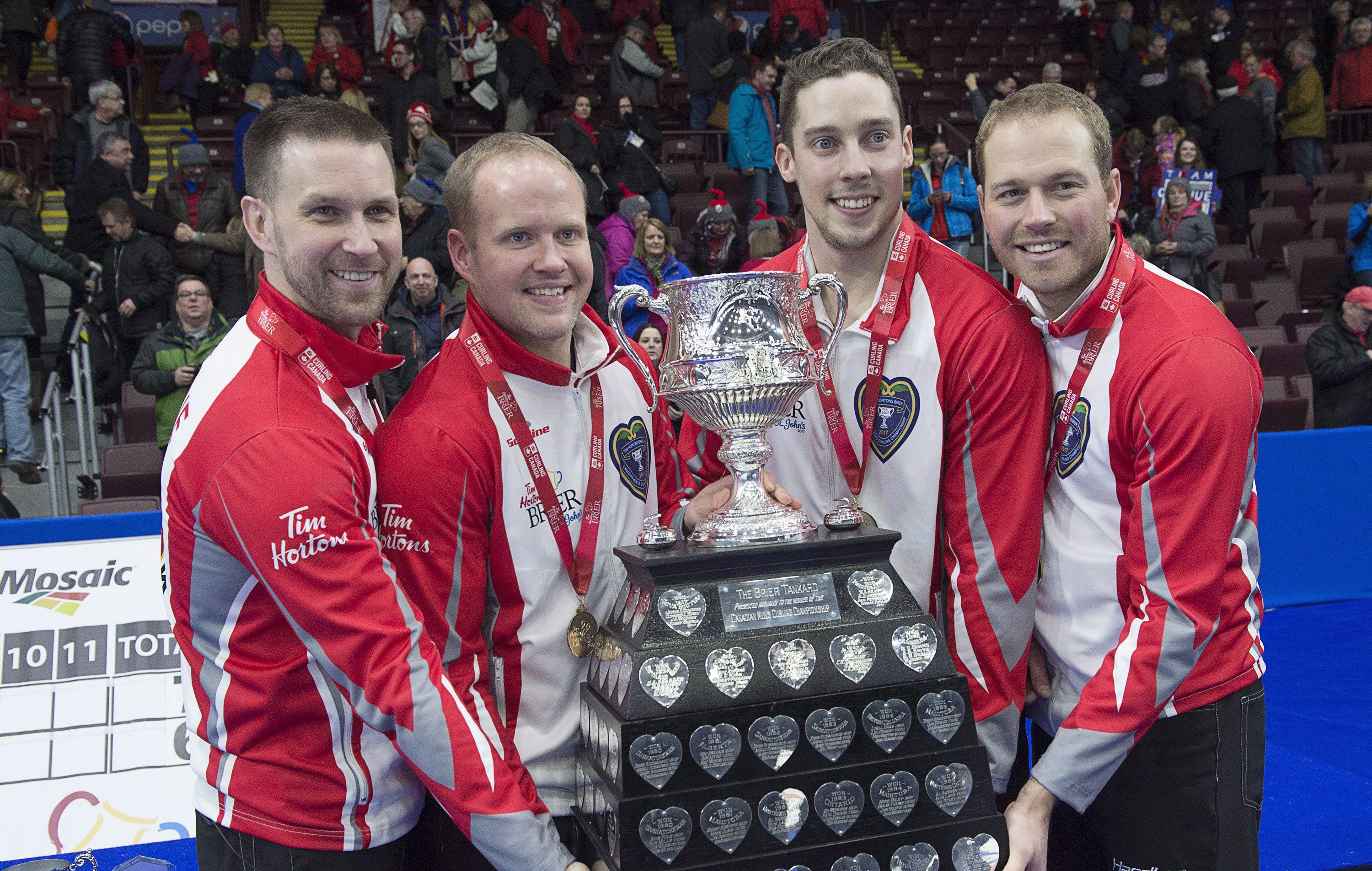 Team Gushue confident heading into mens world curling championship - Team Canada