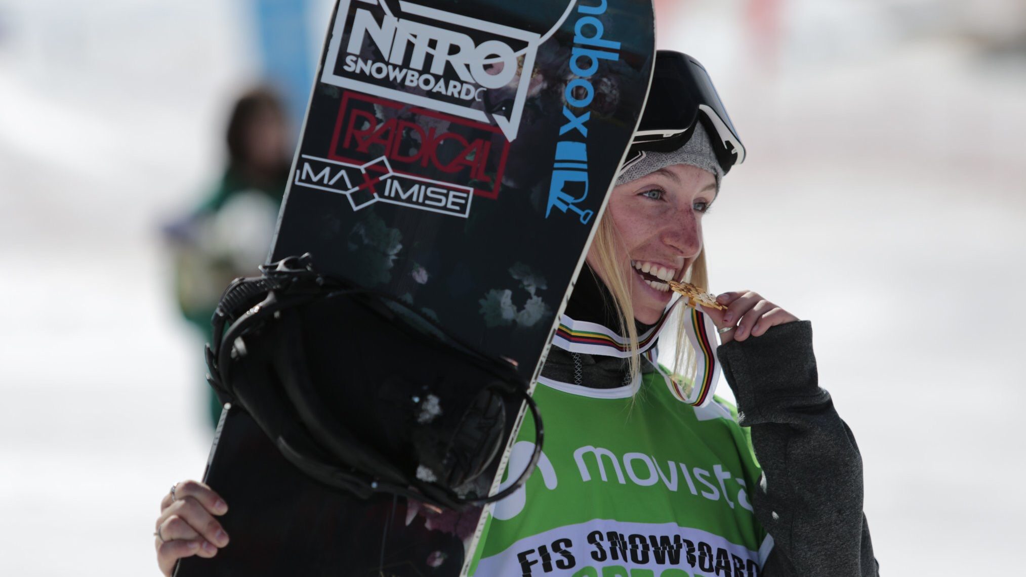 Blouin crowned snowboard slopestyle world champion in Spain Team