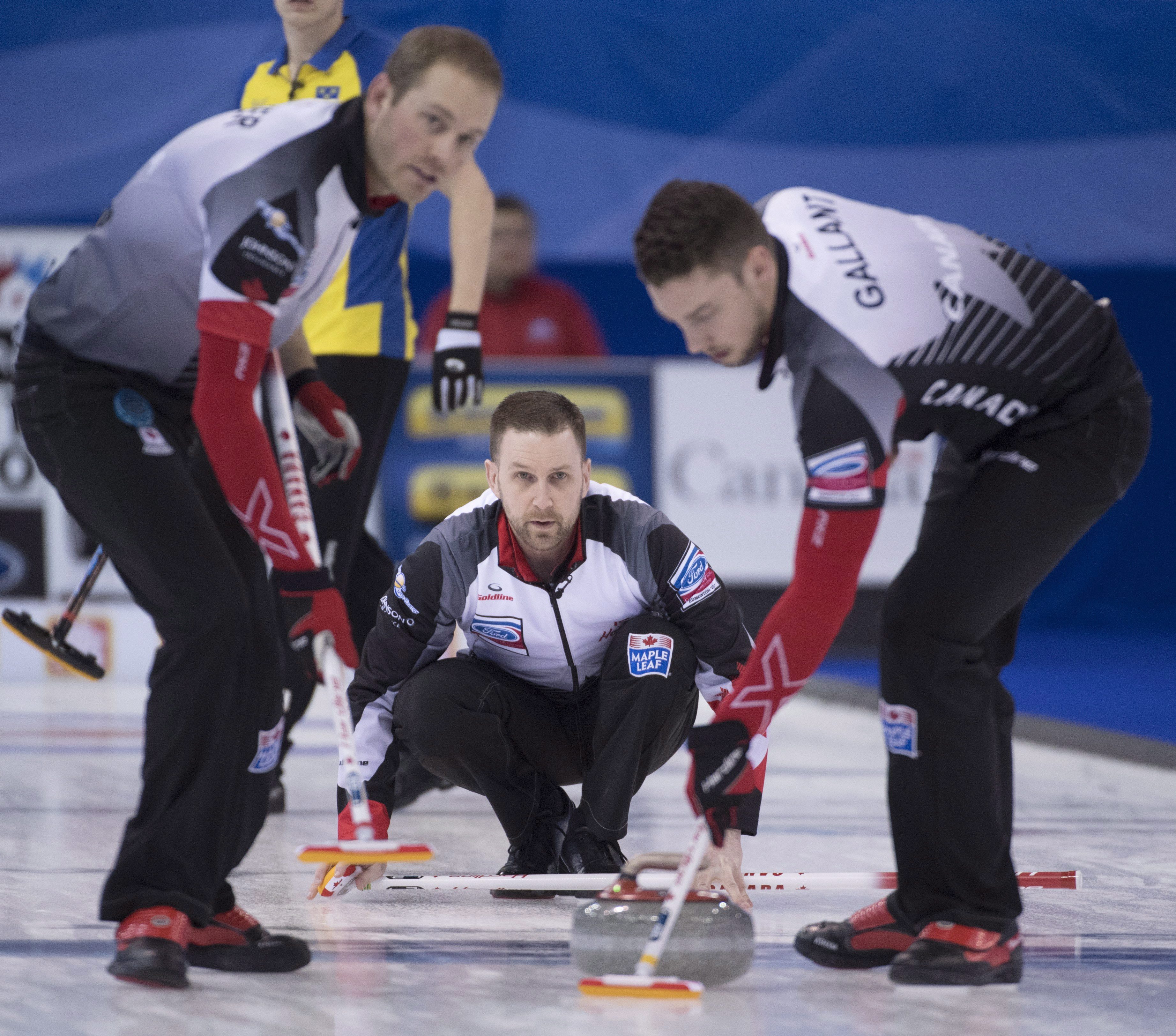 Undefeated Team Gushue golden at World Men's Curling Championship