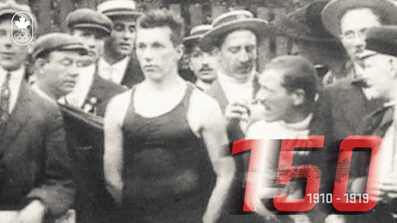 150 years of Canadian sport the 1910s Team Canada Official Olympic