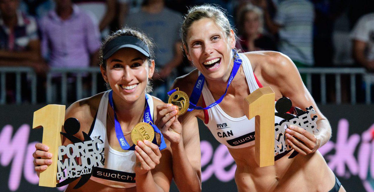 Canada’s beach volleyball stars ride recent success into world