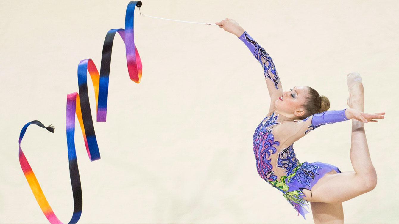 Canada's rising stars take on Rhythmic Gymnastics Worlds Team Canada