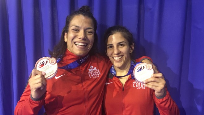 Justina Di Stasio and Michelle Fazzari