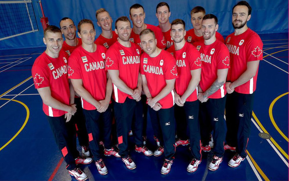 Canadian Men S Volleyball Team Nominated For Rio 2016 Team Canada Official Olympic Team Website