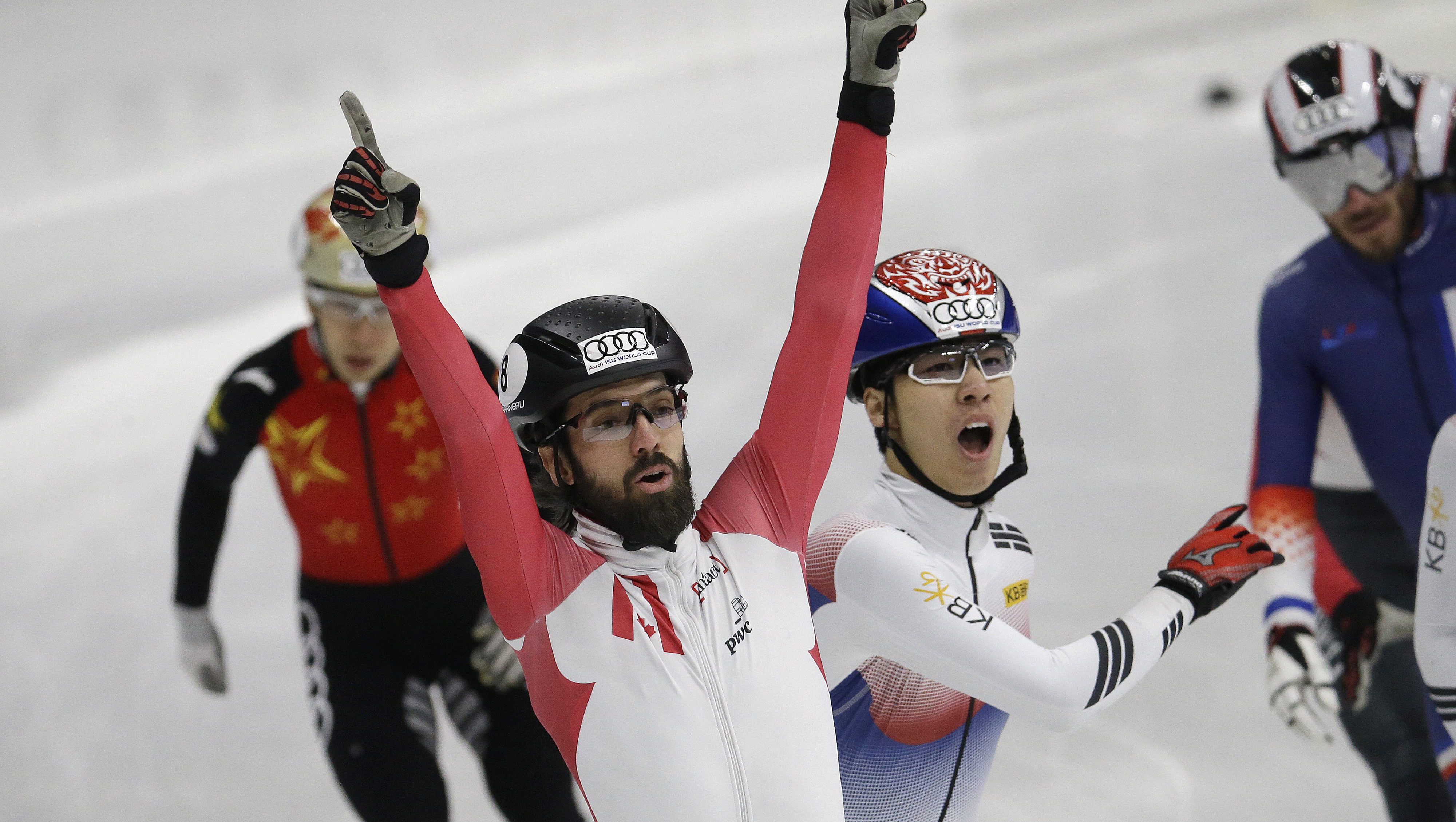 Hamelin gold, Boutin bronze at season's last short track World Cup
