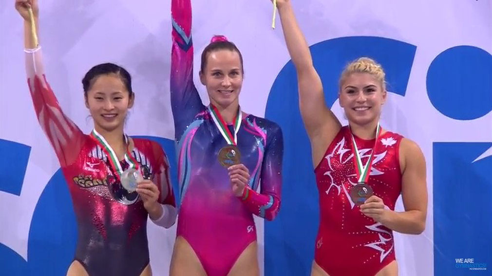 Surprise bronze for Méthot at trampoline world championships - Team Canada  - Official Olympic Team Website